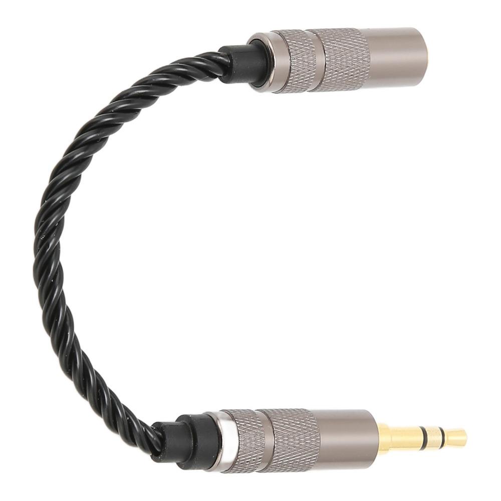 Lossless Sound Headphone Jack Conversion Cable 4 Strands of Stranding Cable Daily Use