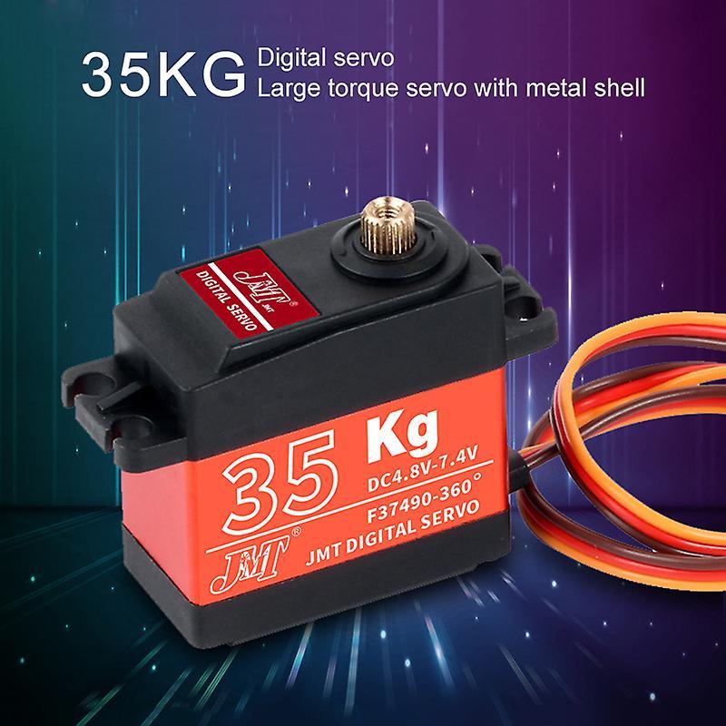 35kg High Torque 180/270/360 Degree Waterproof Metal Gear Digital Servo for RC Car