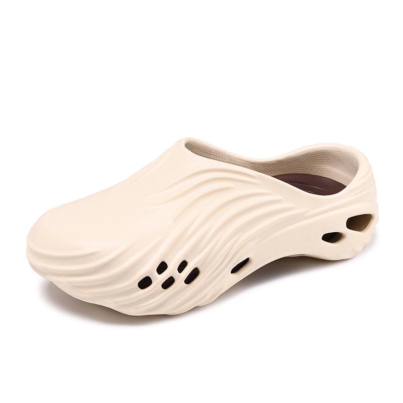 Slippers men's summer bag head hole shoes men's wear sandals men's trendy personality outdoor wading beach shoes