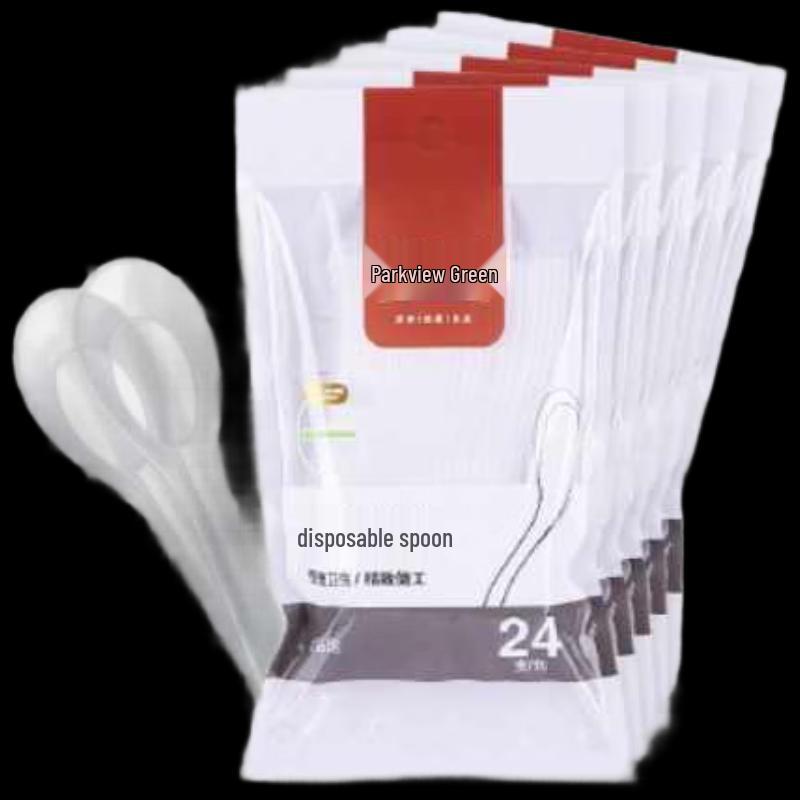 

Disposable Takeaway Soup Spoons, 24-Pack