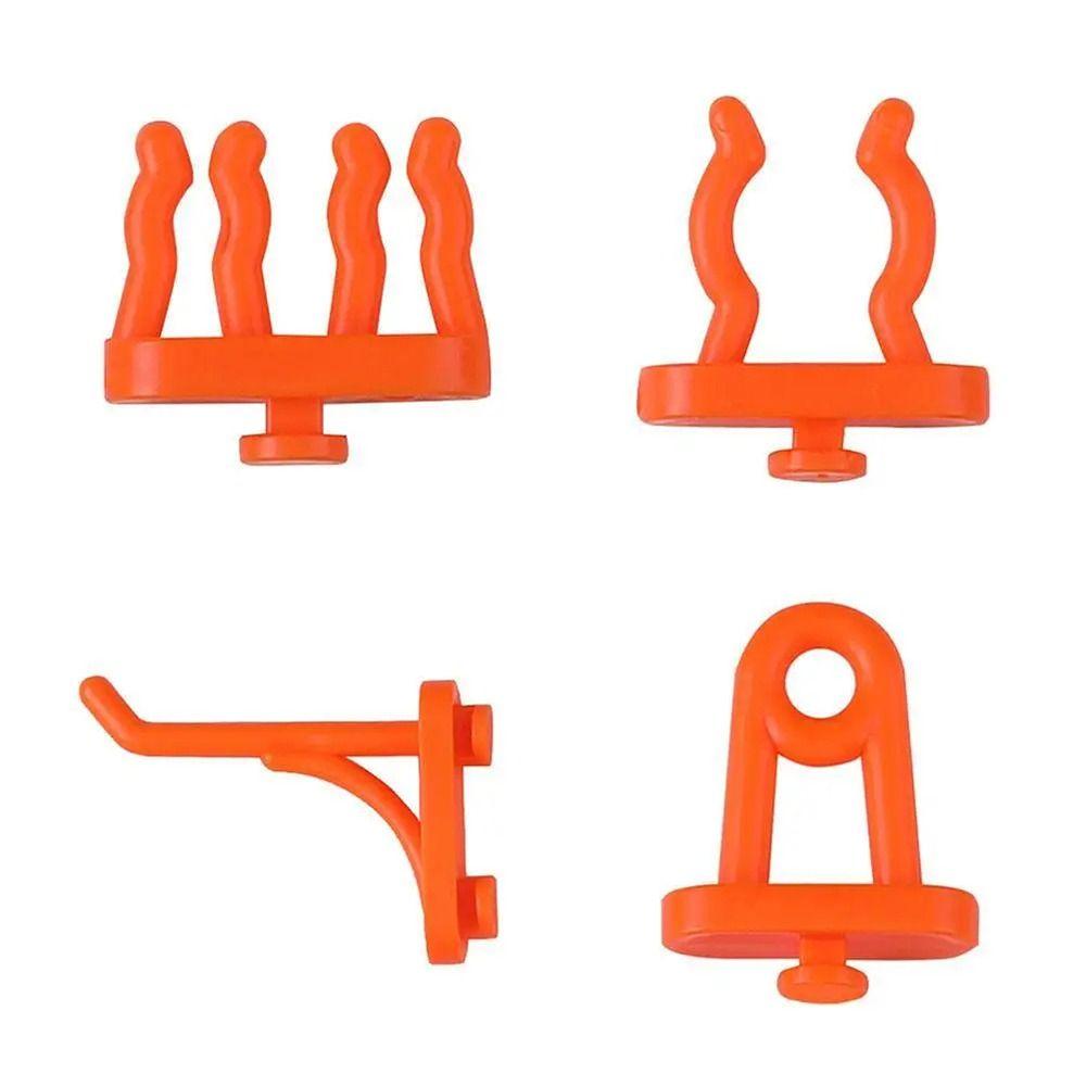 10Pcs Hardware Fastener Pegboard Hook Wall-Mounted Plate Hook New Hanging Board Hole Hook