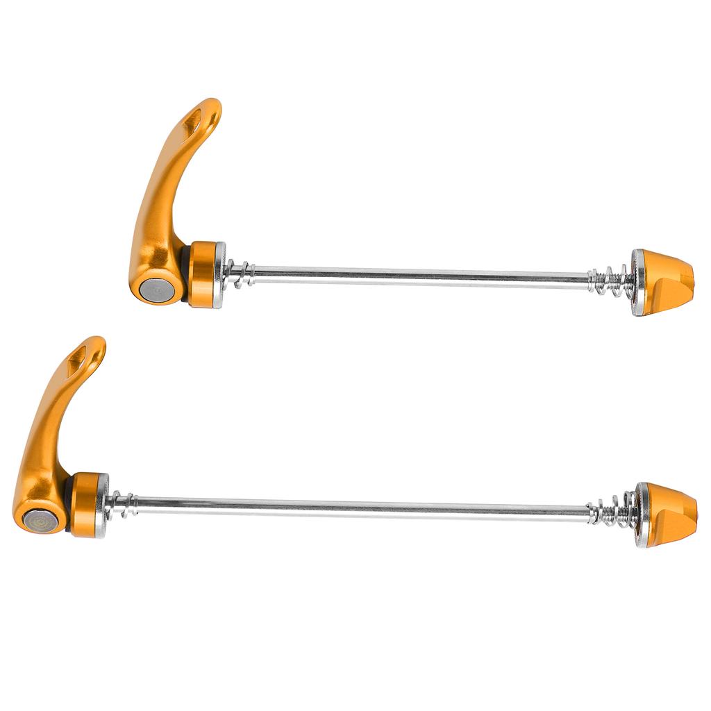 Bolany Bicycle Hub Quick Release Skewer Lever Aluminum Alloy 100mm Rear 135m M Rear PartsGold