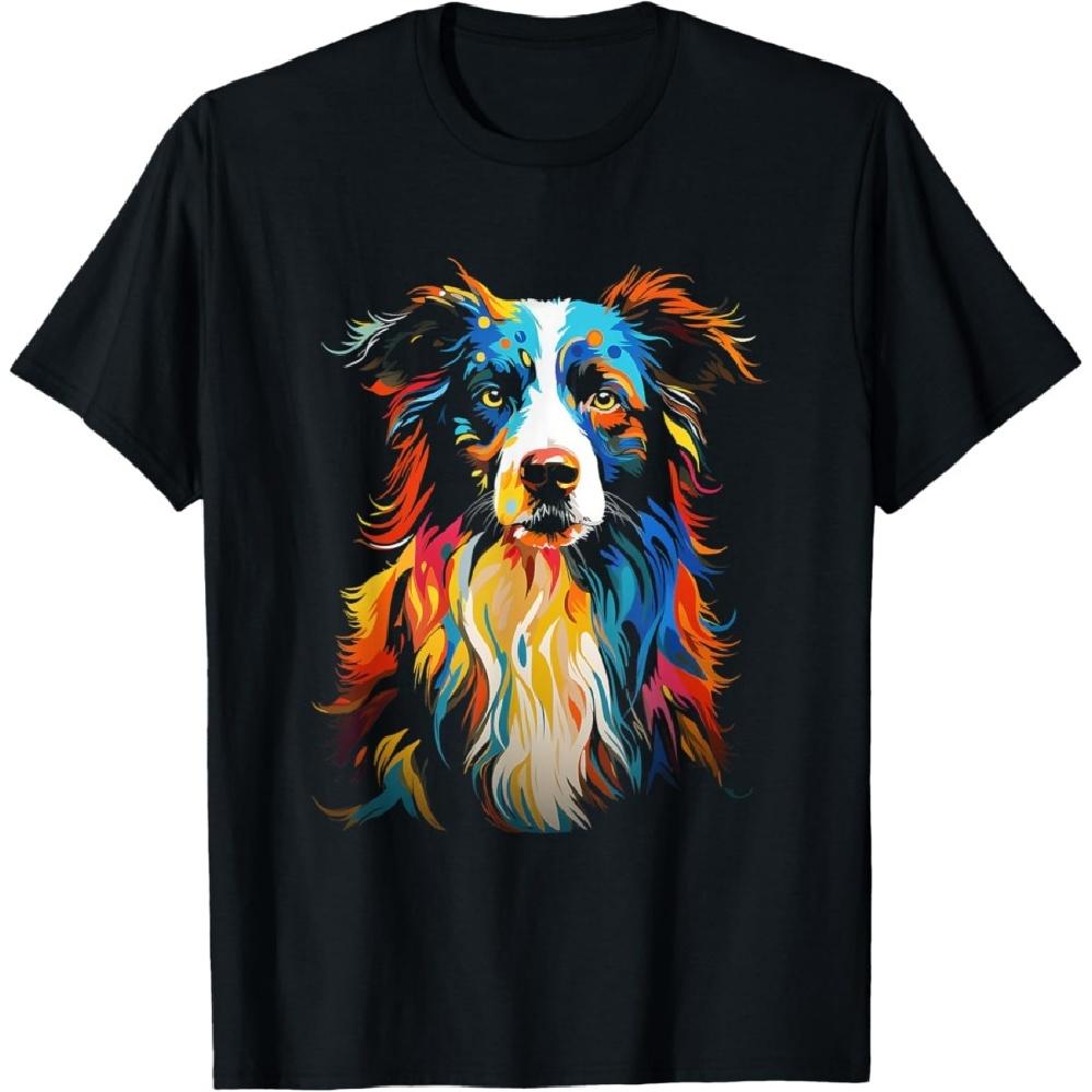 

Border collie T-Shirt(1) XXXXXL чорний