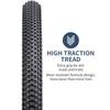 YunSCM Two 27.5 x 2.10 Tires, 27.5x2.10 52-584, Bicycle Tires, Suitable for 27.5" 2.10 Mountain Bikes and Cross Bikes, Y-038-A