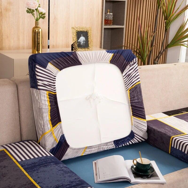 High Stretch Seat Cushion Cover Sofa Cushion Furniture Protector Fot Sofa Seat Sofa Slipcover Sofa Cover Soft Flexibility