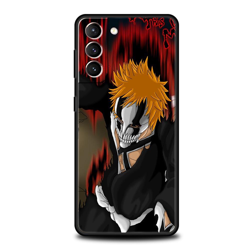 Bleach Kurosaki Ichigo For Samsung Galaxy S22 Ultra S20 S21 FE 5G S10 S9 Plus S10E S8 Phone Case Note 10 Lite 20 Silicone Cover