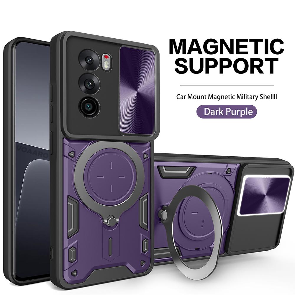 Rotate Camera Lens Armor Funda for Tecno Camon 40 4G Global Case for Tecno Camon 40 Pro 5G Case Magnetic Ring Stand Holder Cover