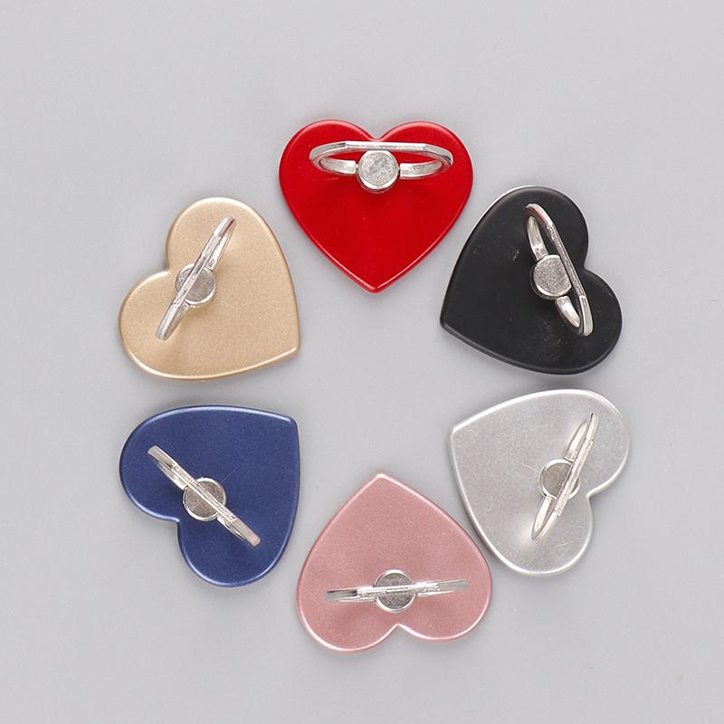 1Pc 360 Degree Heart Phone Holder Holder For Phone Ring Handset Bracket
