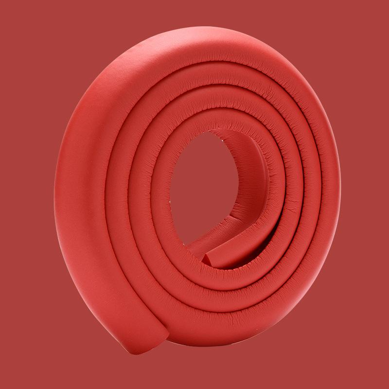 2m Thicken Baby Bumper Strip Kids Protection Bumper Furniture Anti-collision Strip L Type with Double-sided Tape Kindergarten