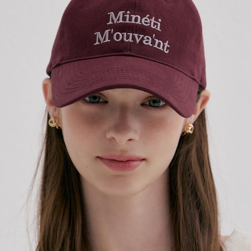 

MINETI Mineti Mouvant Ball Cap Y 12025 MT Wine