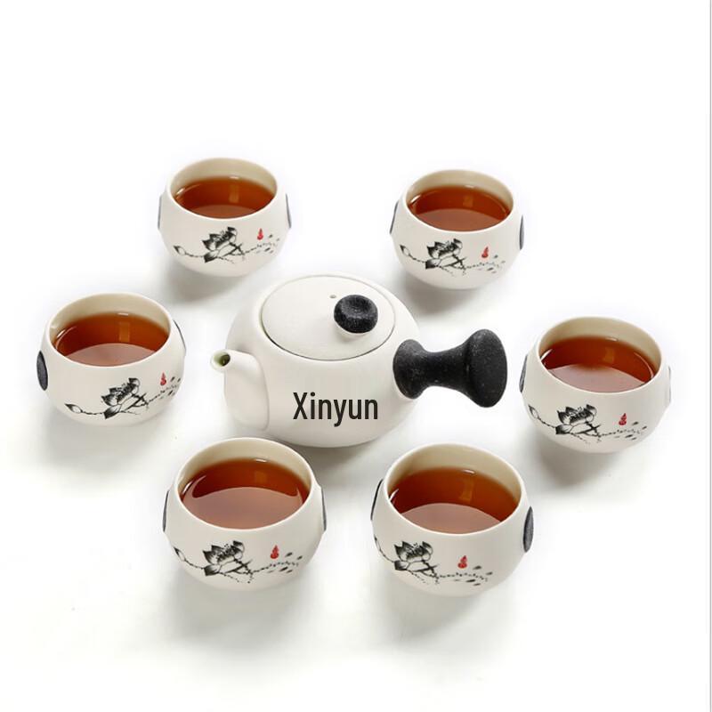 Xiaoyueya Ceramic Kung Fu Tea Set