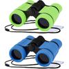 Binoculars for Kids, Toys for 3-12 Years Boys and Girls High-Resolution Optics Shockproof Mini Compact Toy Binoculars for Bird Watching, Hiking,
