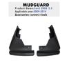 FOR FORD EDGE 2009 2010 2011 2012 2013 2014 Mudguard Fender Mud Flaps Guards Splash Mudflaps Car Accessories 2pcs