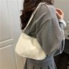 Simple and Retro Casual Large-capacity Underarm Bag, Hand-held Single-shoulder Handbag for Women