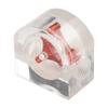 1pc 2 Way Water Cooling Indicator Acrylic Transparent Flowing meter G1/4 Thread