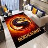 Dywan z nadrukiem kreskówki MORTAL KOMBAT Dywan antypoślizgowy Mata do jogi Dywany do salonu Dywanik wycieraczka Dywan anime Prezent urodzinowy