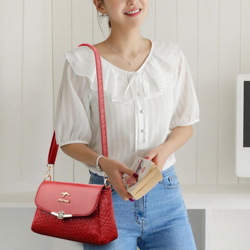 Women's Bag New Single Shoulder Crossbody Bag Women's Bag Versatile Large Capacity High-end Feeling Women's Bag