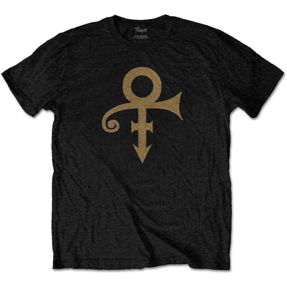 

Prince T-Shirt Symbol Purple Rain Official New Black 2XL