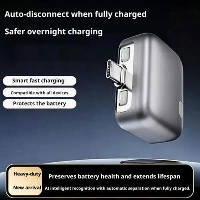 Intelligence Full Charge Separator Protect Battery Health Overcharge Protection Auto Power-off Suitable for Type-C Devices