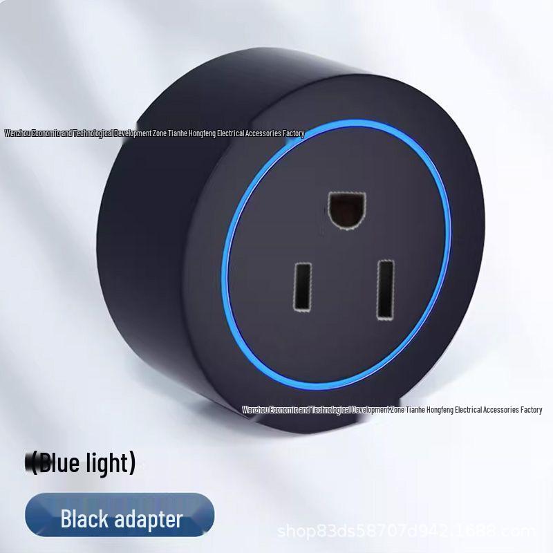 Retro Black Walnut Wood Grain Track Socket with USB Power Strip - Multi-functional British Design