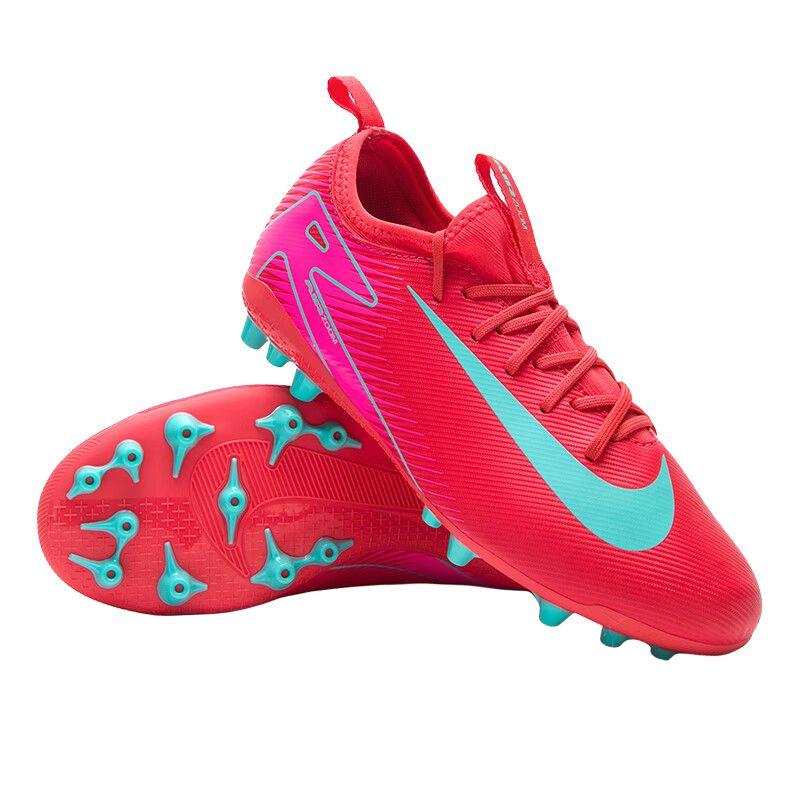 Nike Zoom Mercurial Vapor 16 Academy AG GS Mad Energy Pack Kids Sneakers Red Ember-Glow Aurora-Green FQ8403-800