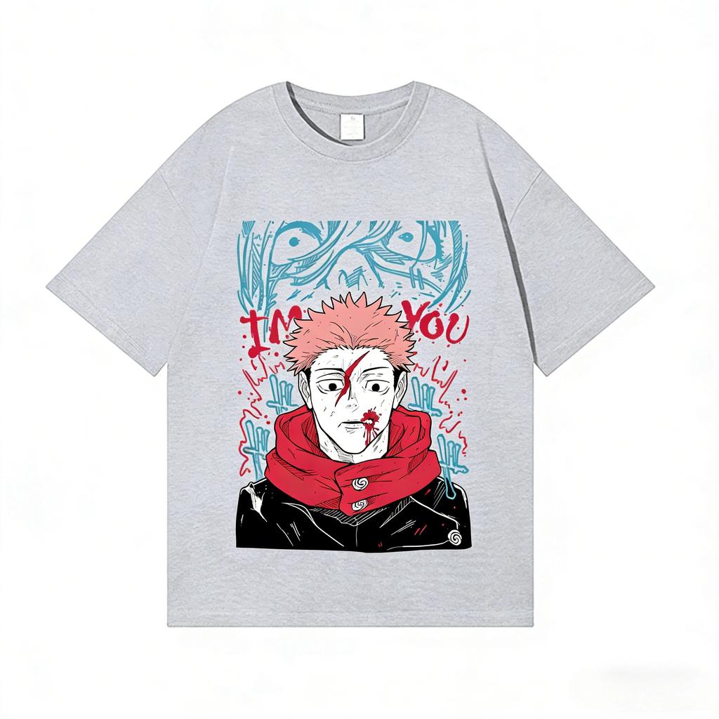 2026 New Jujutsu Kaisen Japanese Style Classic Tee High-quality Streetwear T-shirts Suitable for Both Men and Women summer