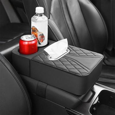 Armrest Cover for Car Raised Center Console Organizer Pad Vehicle Armrest Elbow Pad for Daily Commuting Travel Driving Truck SUV