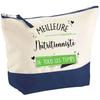 Makeup Bag - PLANETEE - Best Nutritionist of All Time - Large Size - Cotton - HD Print France