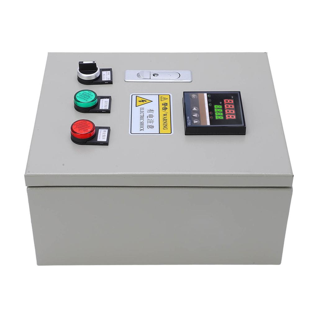 BERM Temperature Controller 3 Phase Intelligent Thermostatic Control Box with M6 Thermocouple AC 380V