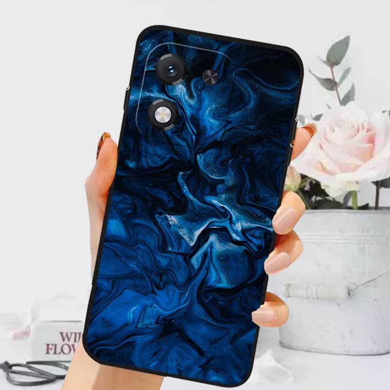 For Honor X70i 5G Case Luxury Marble Silicone Soft Phone Covers for Honor X70i 5G Protective TPU Back Shells ABR-AN00 Coque Capa