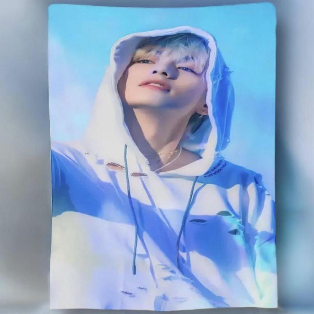 [USED] BTS Taehyung Fan Room Blanket V