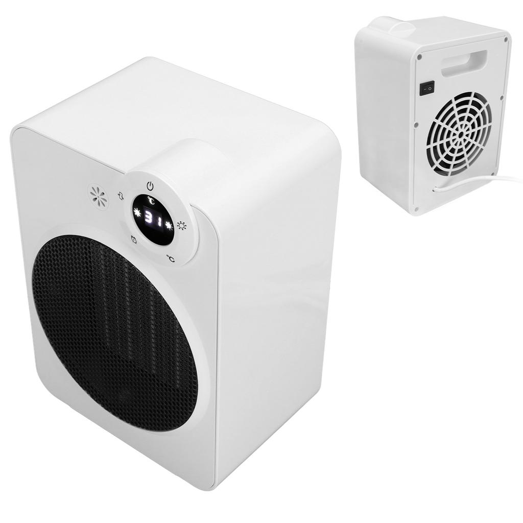Dog House Heater Fast Heating 3 Gears Low Noise Wide Angle Mini Space Heater with Remote Control
