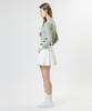 A Ben Front Pocket A-Line Skirt White