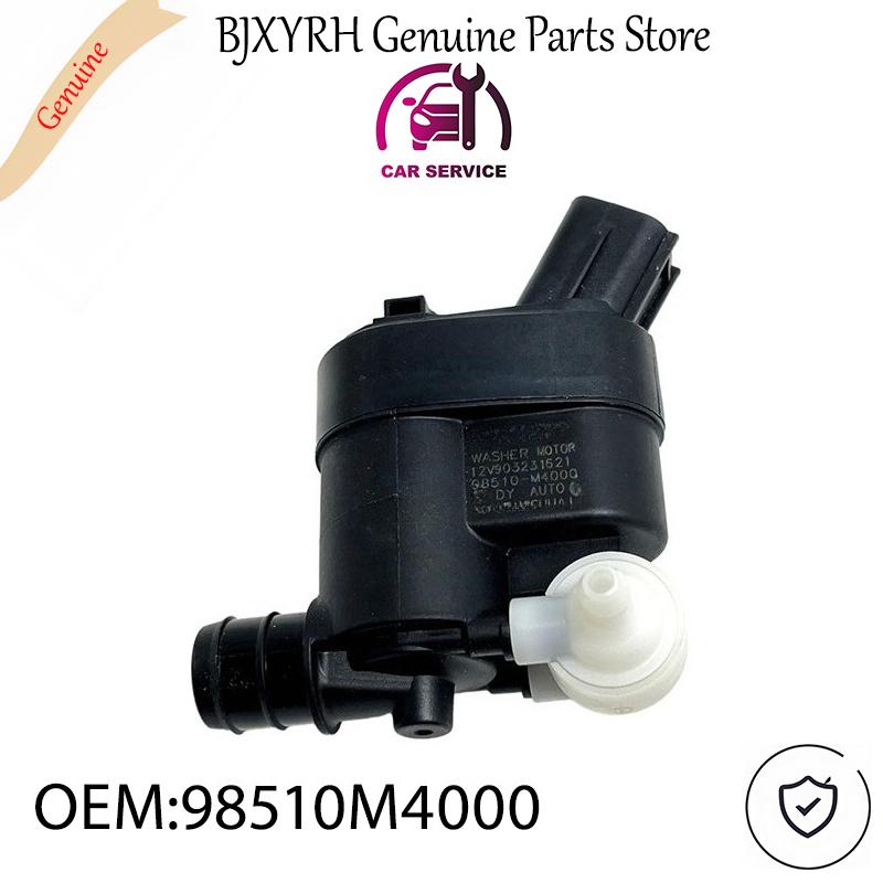 98510M4000 Windshield Washer Pump for Kia Rio Sorento Hyundai Venue Tucson 2018-2025 OEM 98510-M4000