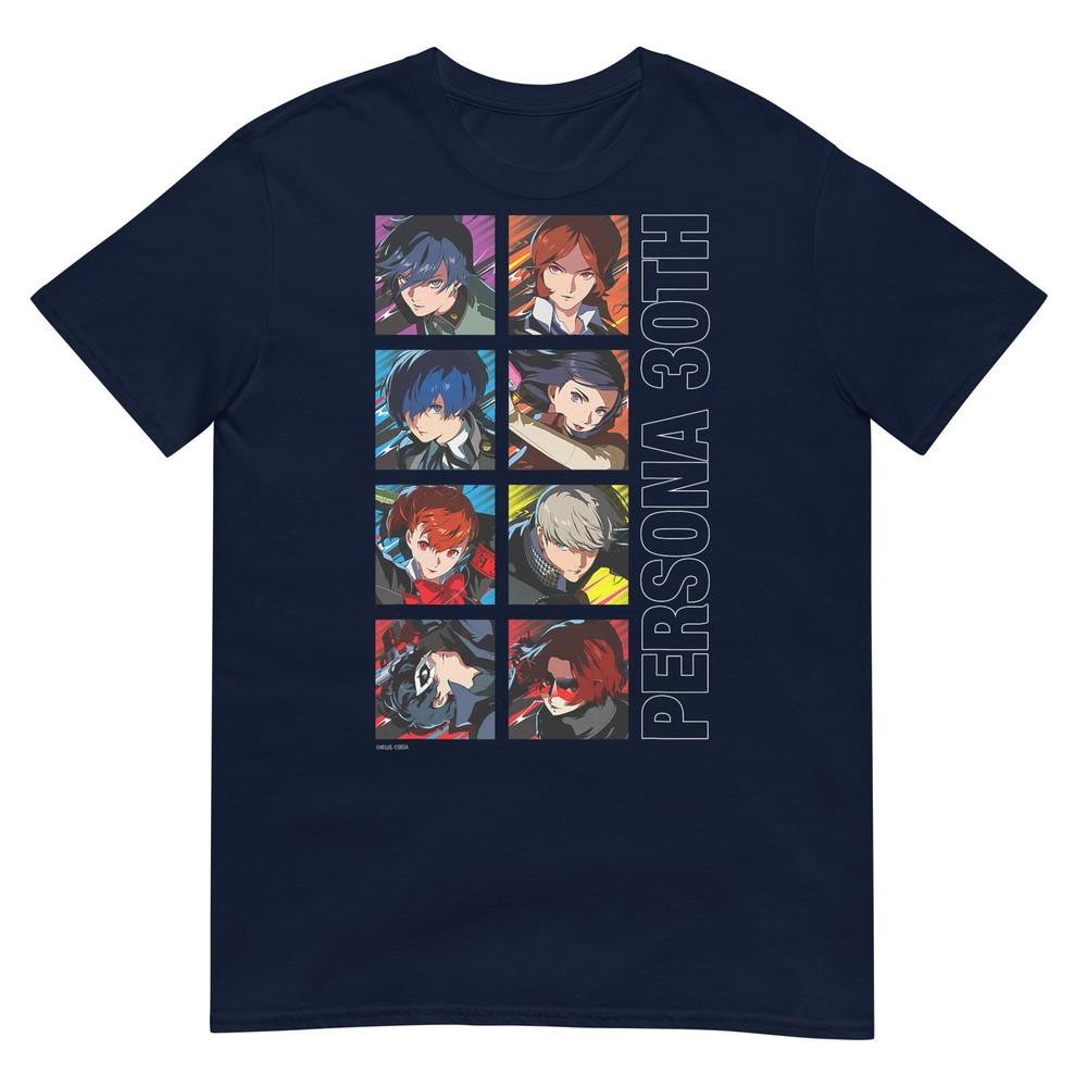Atlus Persona 30th Protagonist Series Legacy Stack Tshirt S
