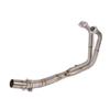 Motorcycle Muffled Exhaust Full System Front Link For  Super  Duke Kawasaki Ninja 400 250  2017-2022 Stainless Steel