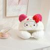 Hello Kitty U-förmiges Nackenkissen mit süßem Hut für Reisen und Büro-Ruhe