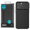 Armored Case Nillkin Camshield Pro Magnetic Case For iPhone 15 Pro With Camera Cover - Black