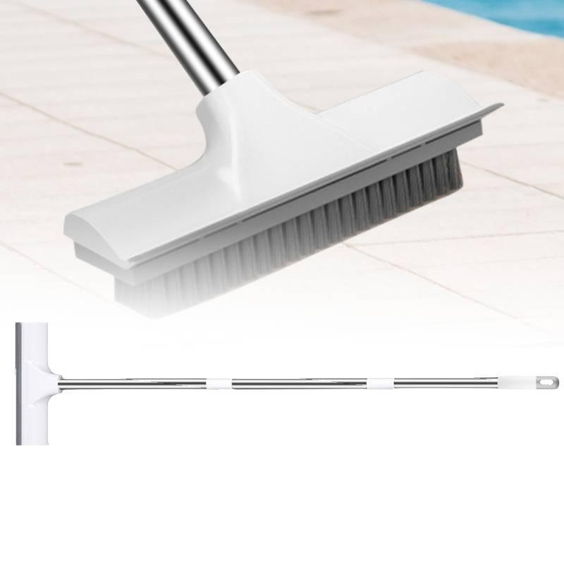 Heavy-duty Floor Scrub Brush With Sturdy Bristles For Bathroom And Tile Cleaning