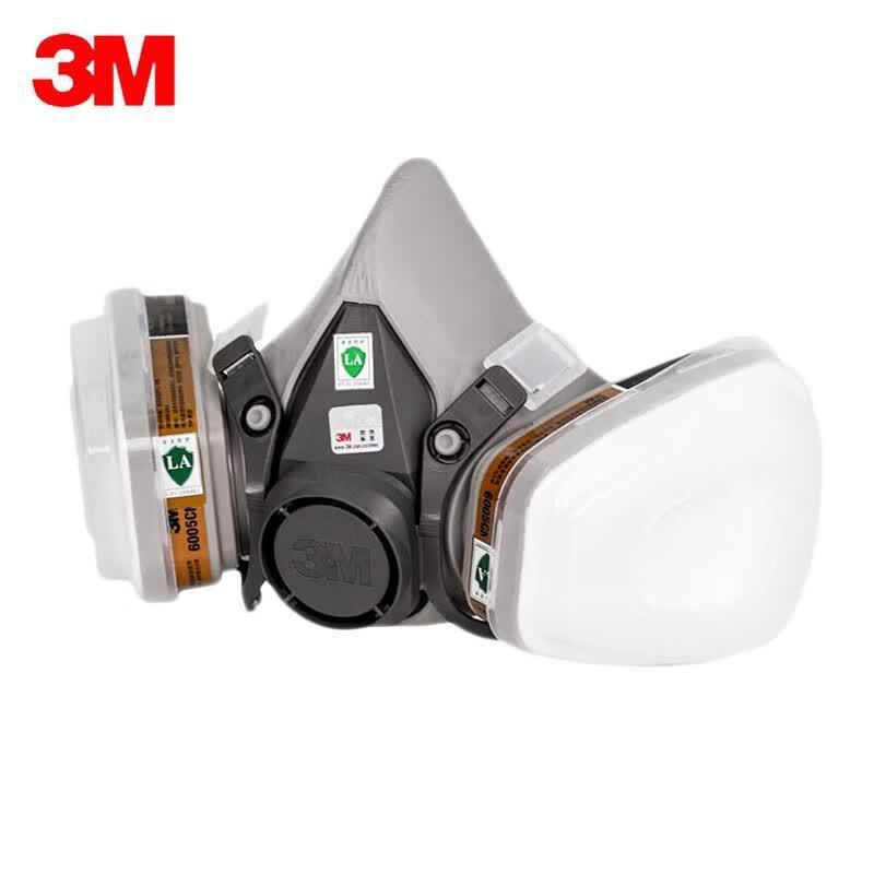 3M 6200 Half-Face Respirator Kit One Size