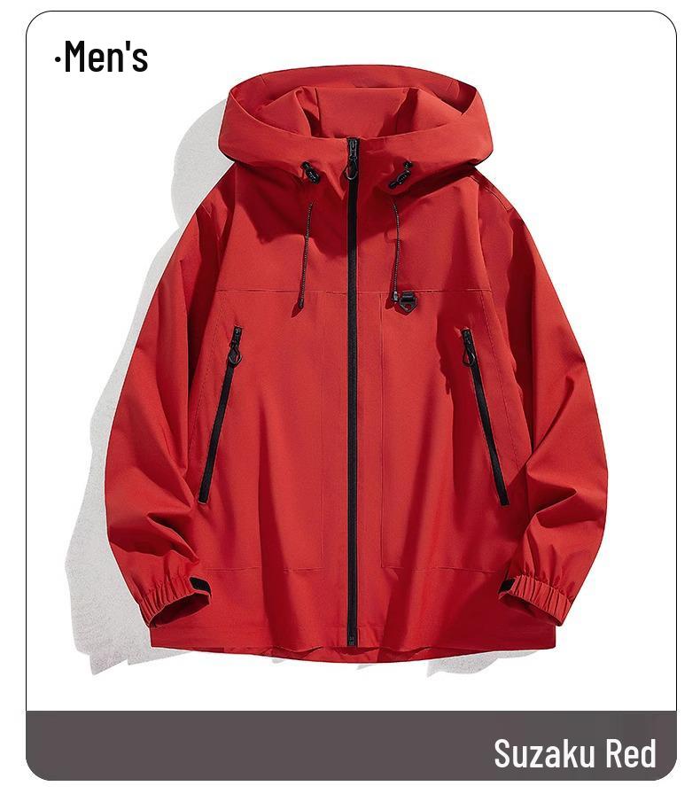 Women's Woodpecker Windproof Jacket - 2025 Spring/Autumn, Waterproof Outdoor Mountaineering Style for Couples.