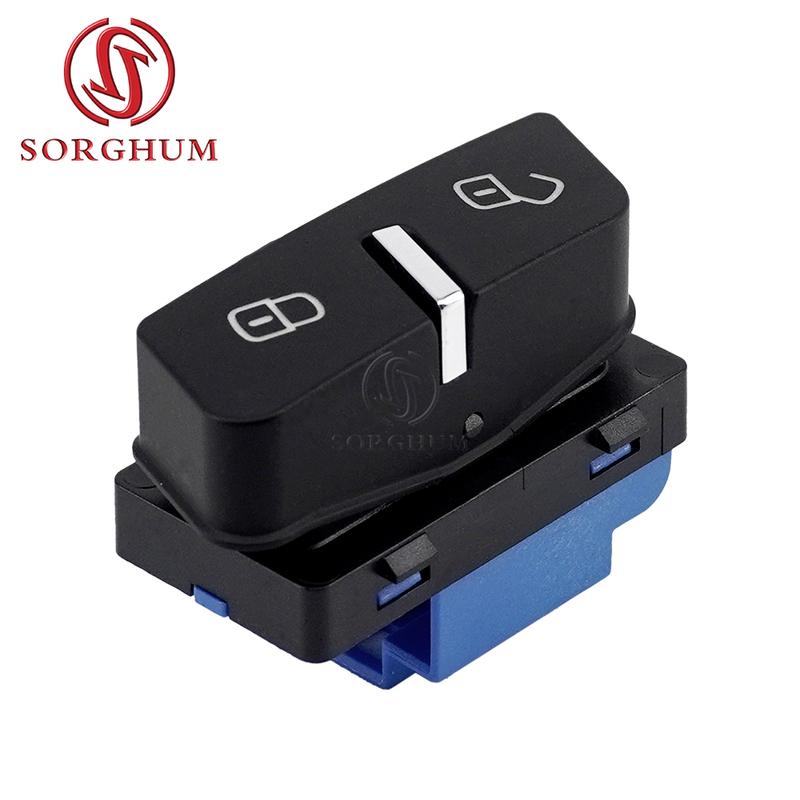 SORGHUM 7P6962125A 7P6962126A Left Right Door Central Locking Switch Button For Volkswagen VW Touareg 2011 2012 2013 2016 2017