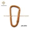 Bunter Aluminiumlegierung D-Ring Karabiner Schlüsselanhänger Tasche Haken (DIY Schmuckzubehör)