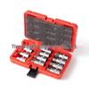 12-Piece 1/2" Knurled Bit Socket Set for Pneumatic Auto Repair
