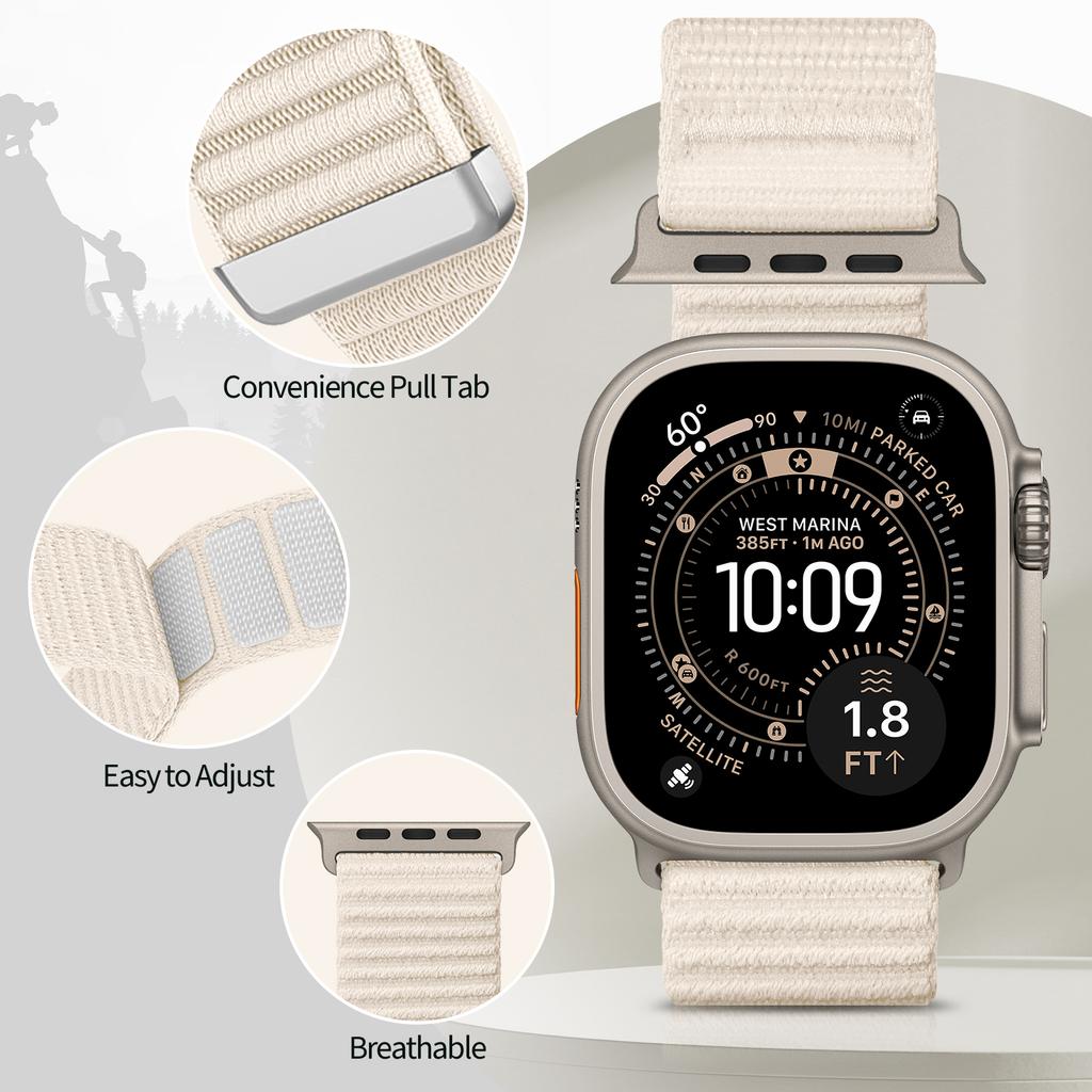 Sport Loop for Apple watch Band Series 11/10/9/8/7/6/SE/Ultra 3 49mm 46mm 45mm 44mm 42/41/40mm Belt Bracelet Correa iWatch Strap
