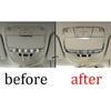 For Mercedes-Benz GLC 2016- Matte Silver Roof Reading Light Frame Decor Trim
