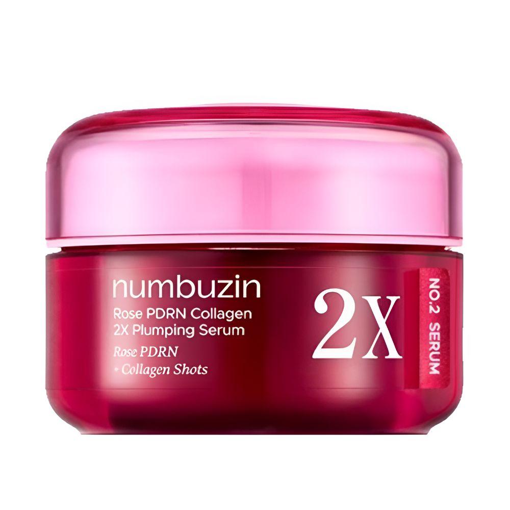 

Numbuzin No.2 Rose PDRN Collagen Plumping Serum 2X Firming & Hydrating Ampoule 30ml