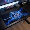 Portsmouth FC Custom Large Mouse Pad, Personalized Name Text Print, Football Logo Non‑Slip Desk Mat Gaming Gift