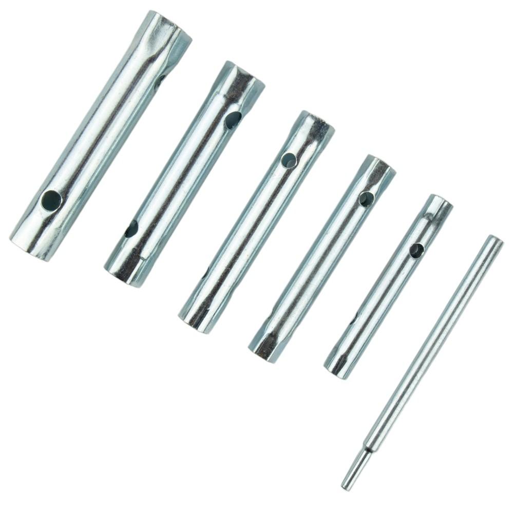 6pcs/set Box Wrench 8-17mm Double Ended Professional