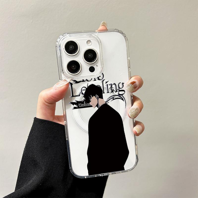 

Solo Leveling Magnetic Case for Samsung Galaxy S25 Edge S24 S23 S22 S21 Ultra Plus FE A56 A55 A54 A36 A35 A26 A16 A15 Hard Cover Galaxy A15
